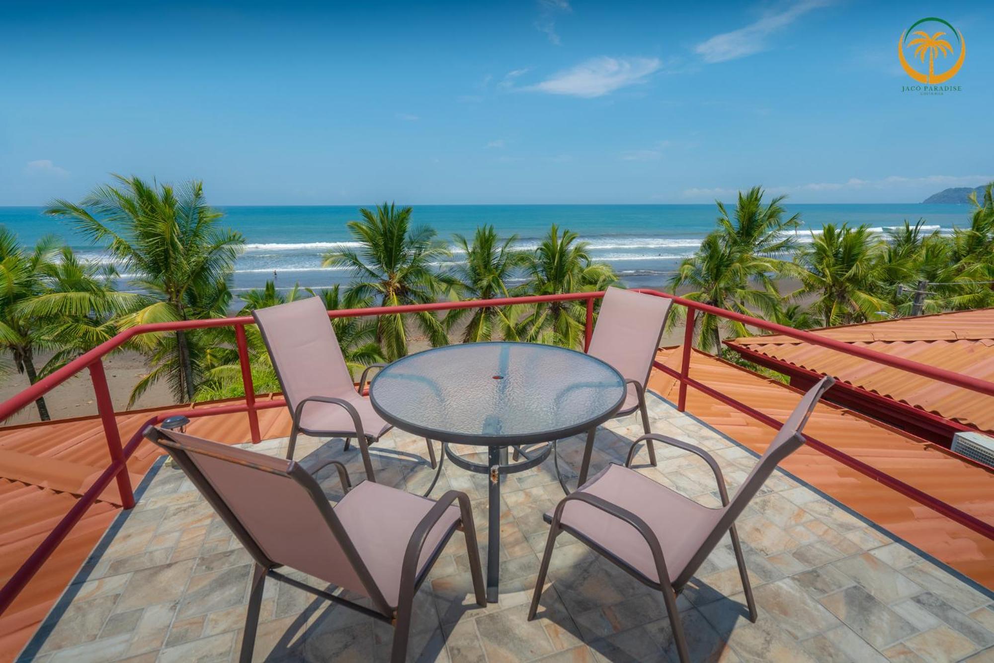 Condo Ocean Front With Rooftop In Bahia Azul, Jaco Beach Bagian luar foto